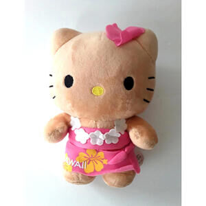Hello Kitty Small 6” Plush Aloha Hawaiian Stuffed Animal